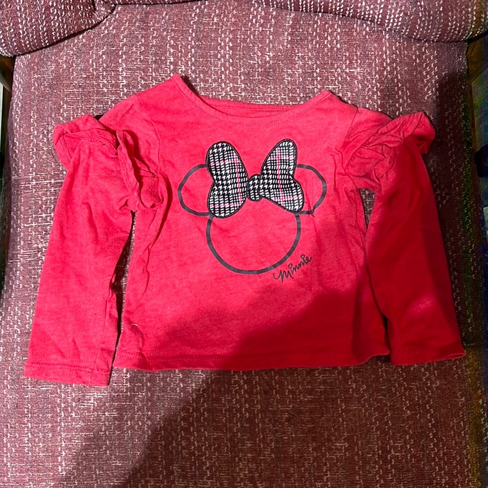 Red Minnie Mouse 2T